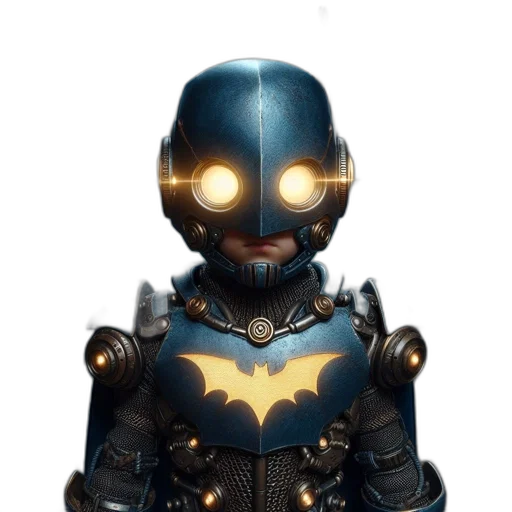 robot, mask, concept art, 3d render transparent PNG cut-out
