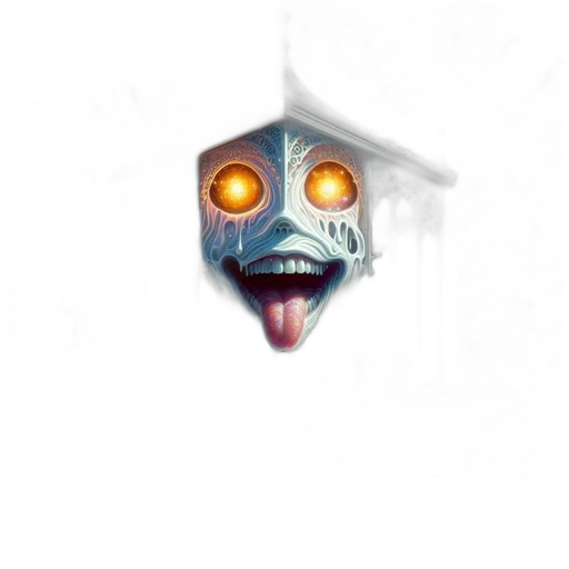 mask, face, robot, creature transparent PNG cut-out
