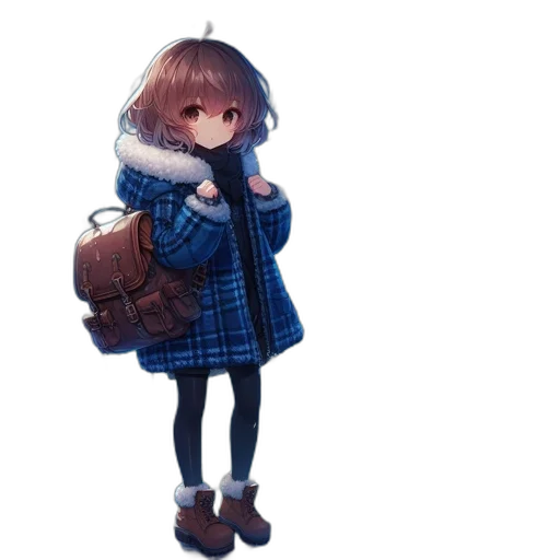 jacket, dress, creature, robot transparent PNG cut-out