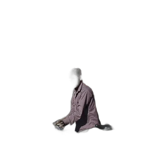 robot, jacket, staff, mask transparent PNG cut-out