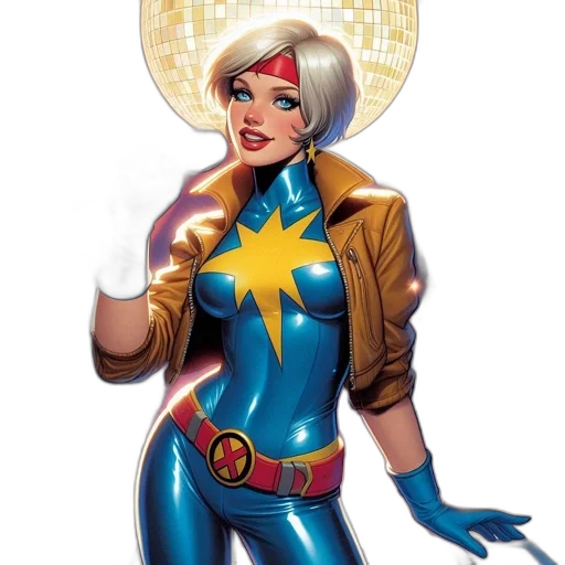 comic book art, concept art, woman, dressed transparent PNG cut-out