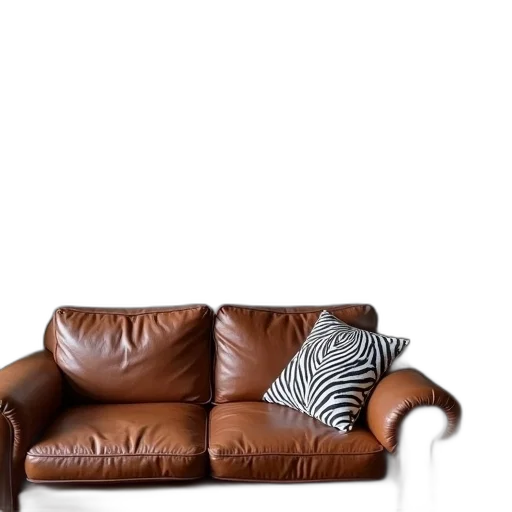 furniture, jacket, hair, shoes transparent PNG cut-out