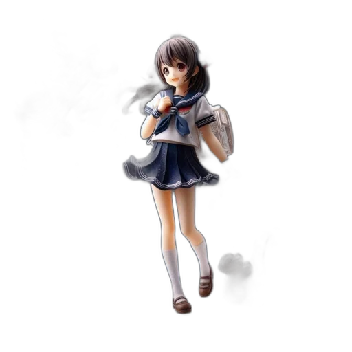 dress, staff, jacket, weapon transparent PNG cut-out