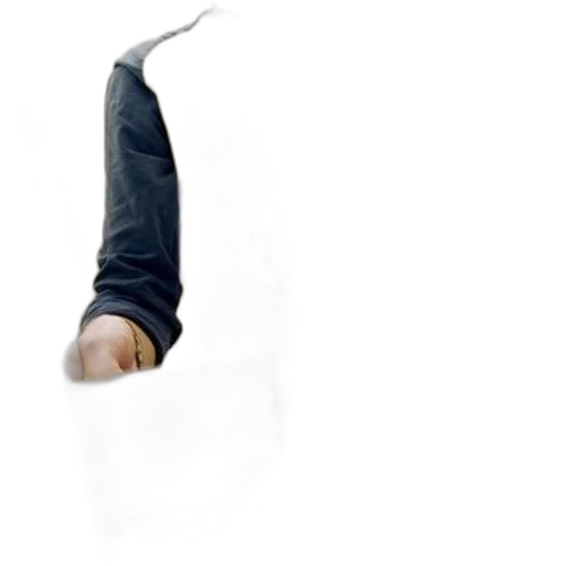staff, jacket, umbrella, creature transparent PNG cut-out