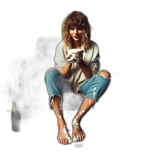 shoes, creature, photorealistic, concept art transparent PNG cut-out