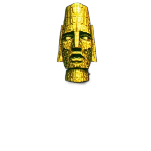 mask, jewelry, crown, staff transparent PNG cut-out