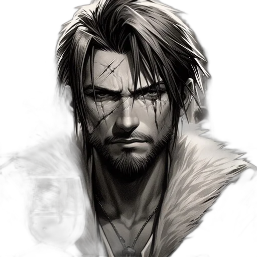 face, fantasy art, concept art, photorealistic transparent PNG cut-out