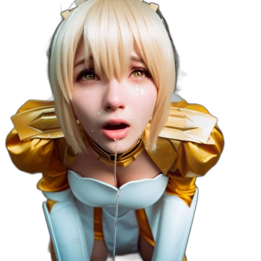 face, robot, staff, crown transparent PNG cut-out