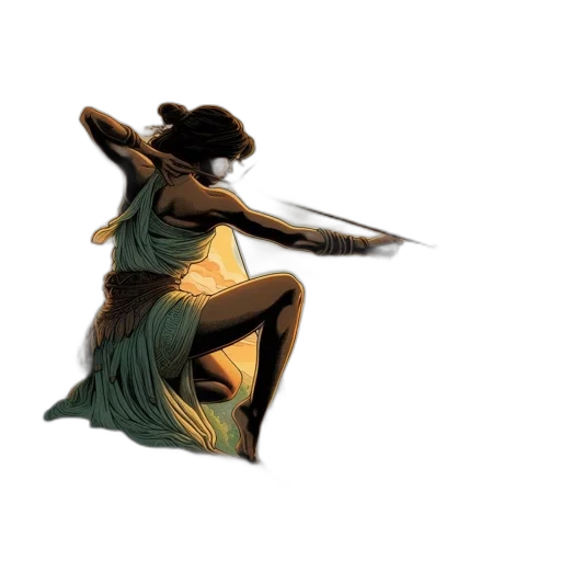 staff, sword, weapon, dress transparent PNG cut-out