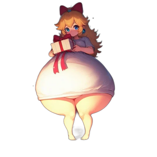 dress, creature, food, staff transparent PNG cut-out