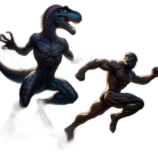 creature, animal, concept art, 3d render transparent PNG cut-out