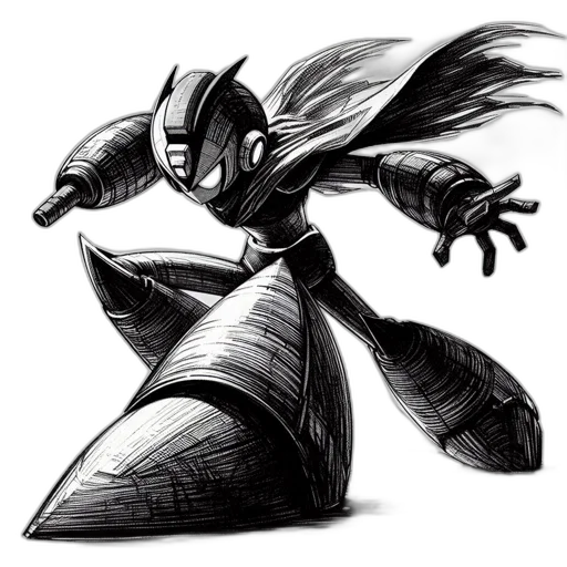 robot, mask, weapon, sword transparent PNG cut-out