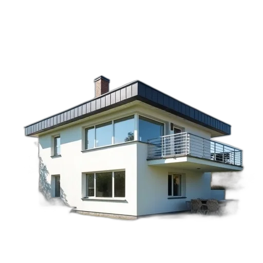 building, furniture, 3d render, photorealistic transparent PNG cut-out