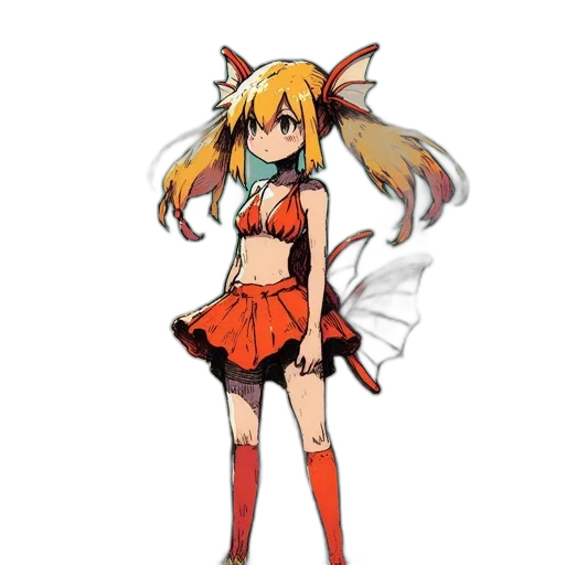 staff, dress, dragon, weapon transparent PNG cut-out