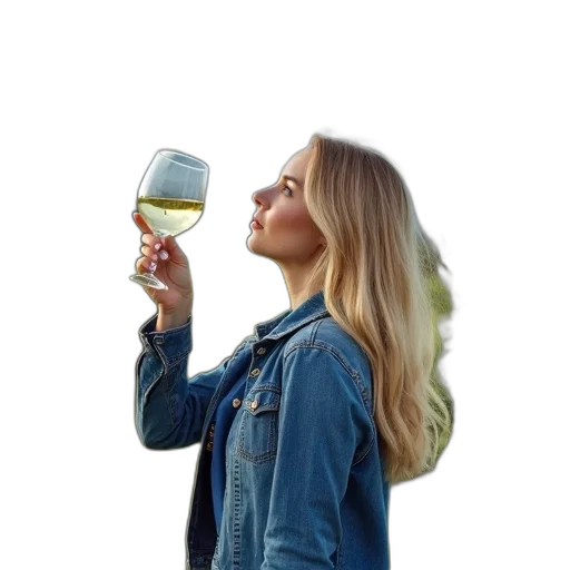 bottle, photorealistic, 3d render, woman transparent PNG cut-out