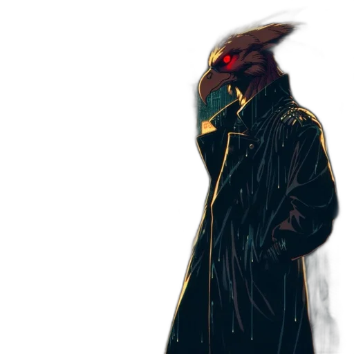 jacket, mask, animal, creature transparent PNG cut-out