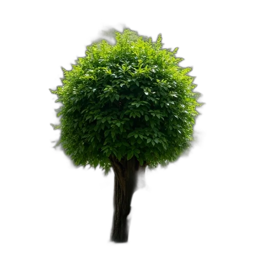 tree, crown, hair, staff transparent PNG cut-out