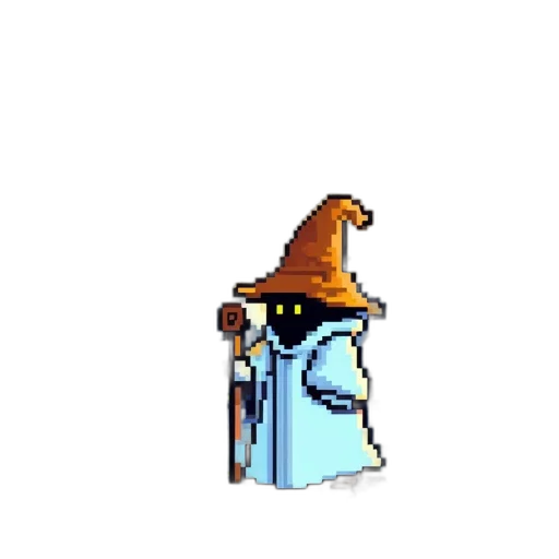 bottle, hat, staff, weapon transparent PNG cut-out