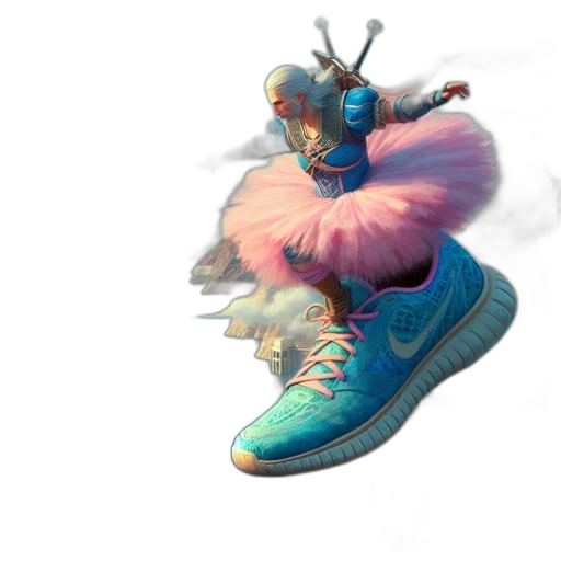 shoes, weapon, robot, creature transparent PNG cut-out