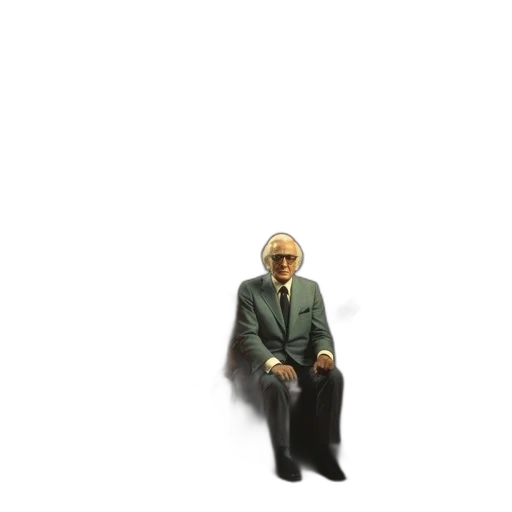 staff, jacket, face, creature transparent PNG cut-out