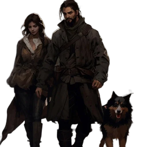 jacket, concept art, fantasy art, pixel art transparent PNG cut-out
