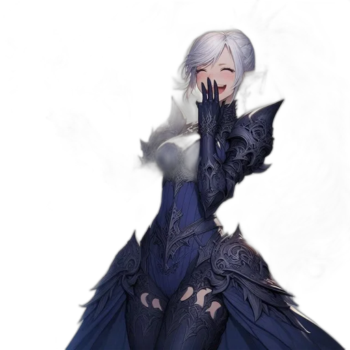 staff, dress, mask, dragon transparent PNG cut-out