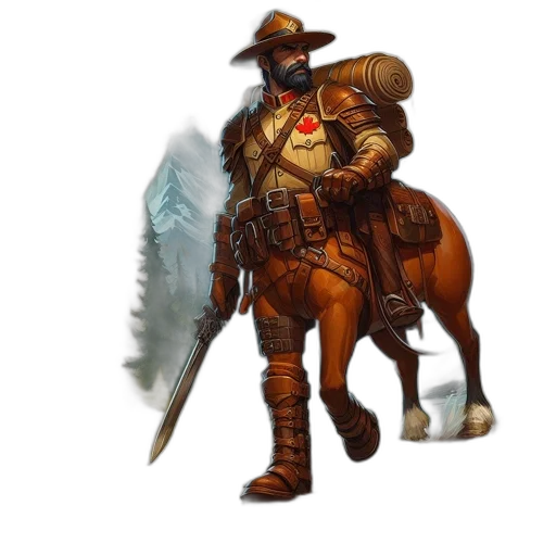 staff, hat, animal, weapon transparent PNG cut-out