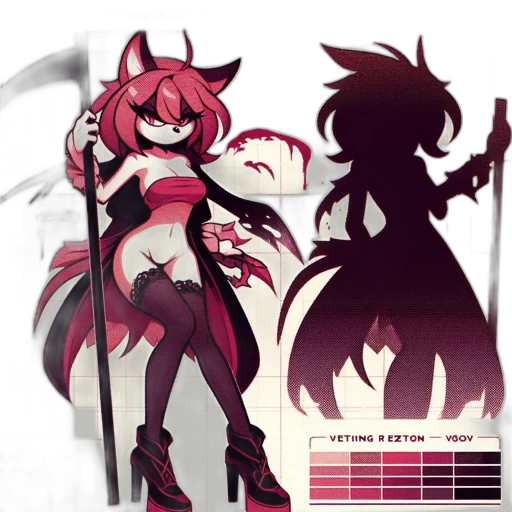 staff, creature, weapon, concept art transparent PNG cut-out