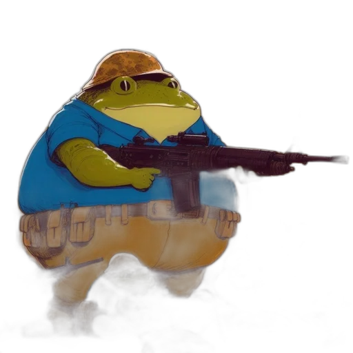 weapon, jacket, animal, creature transparent PNG cut-out