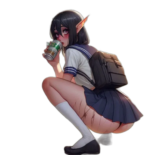 bottle, creature, weapon, food transparent PNG cut-out