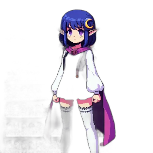 staff, dress, robot, creature transparent PNG cut-out