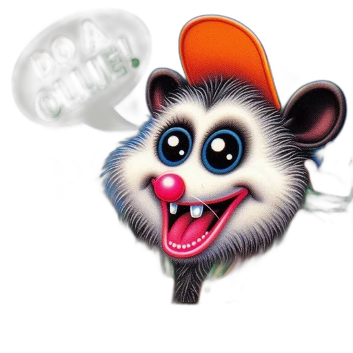 animal, creature, mask, concept art transparent PNG cut-out