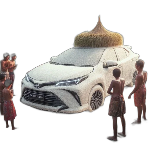 car, hat, 3d render, concept art transparent PNG cut-out