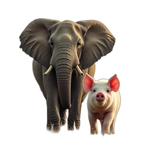 animal, creature, 3d render, concept art transparent PNG cut-out