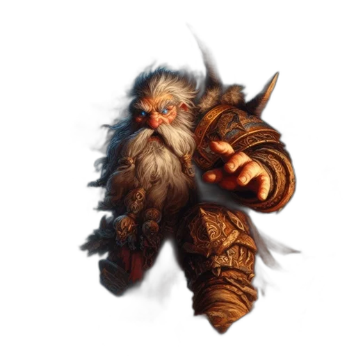 staff, weapon, creature, fantasy art transparent PNG cut-out