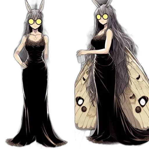 dress, creature, concept art, fantasy art transparent PNG cut-out