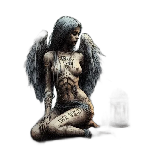 fantasy art, concept art, photorealistic, comic book art transparent PNG cut-out
