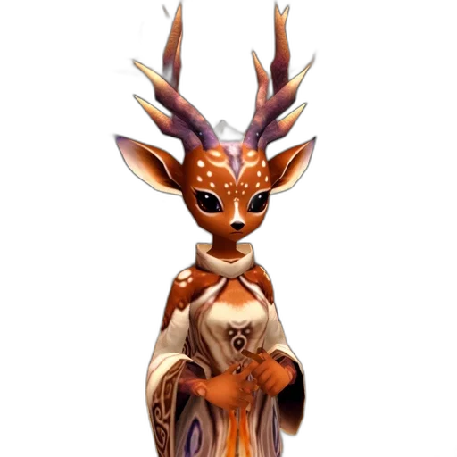 staff, mask, creature, animal transparent PNG cut-out
