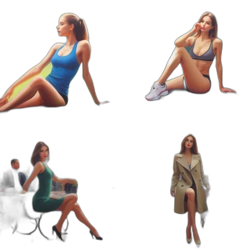 dress, furniture, concept art, pixel art transparent PNG cut-out
