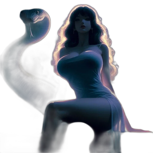 dress, creature, mask, concept art transparent PNG cut-out