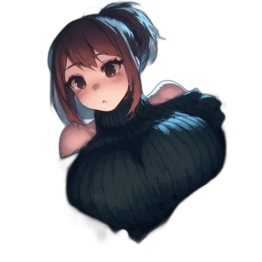 dress, creature, face, crown transparent PNG cut-out