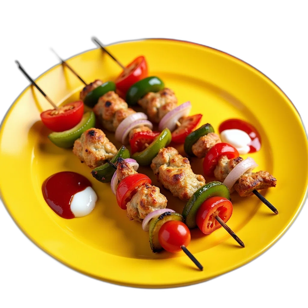 food, weapon, 3d render, photorealistic transparent PNG cut-out