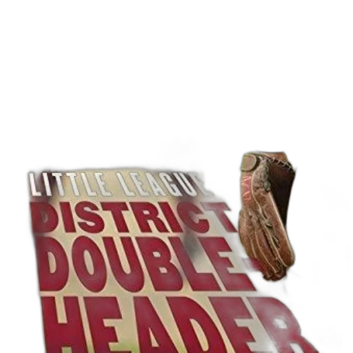 3d render, poster, little, league transparent PNG cut-out