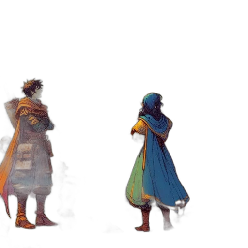 dress, concept art, pixel art, watercolor transparent PNG cut-out