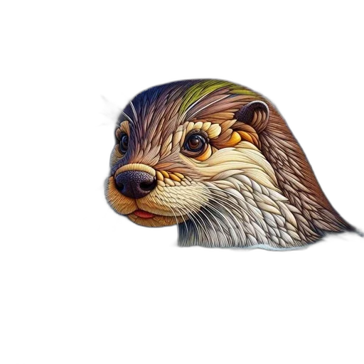 animal, creature, face, hair transparent PNG cut-out