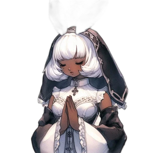 dress, staff, weapon, crown transparent PNG cut-out