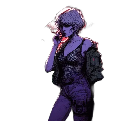 jacket, robot, dress, weapon transparent PNG cut-out