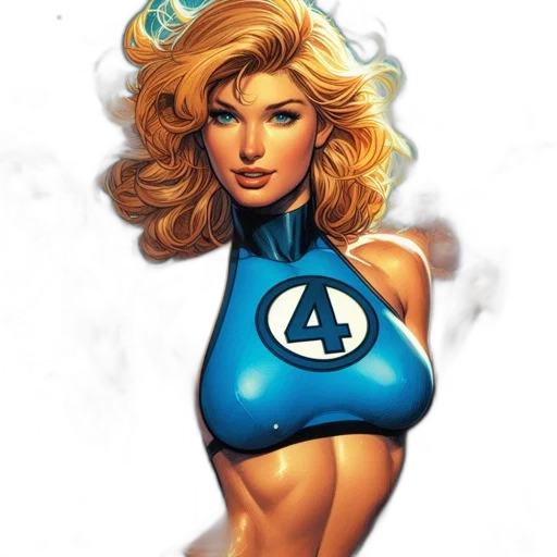 comic book art, concept art, cartoon, fantasy art transparent PNG cut-out