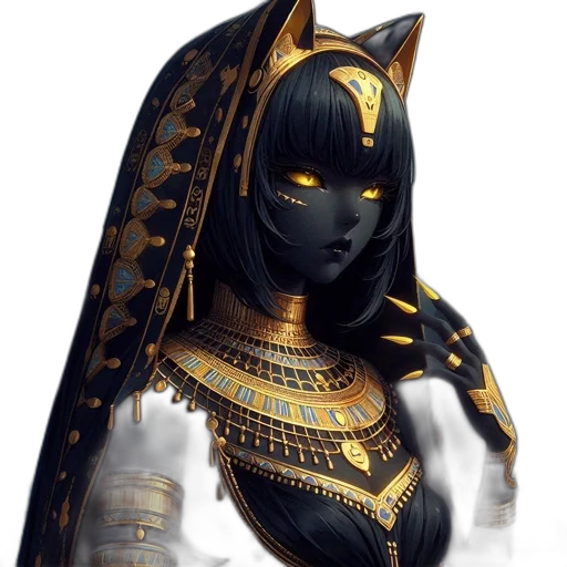 mask, jewelry, robot, staff transparent PNG cut-out