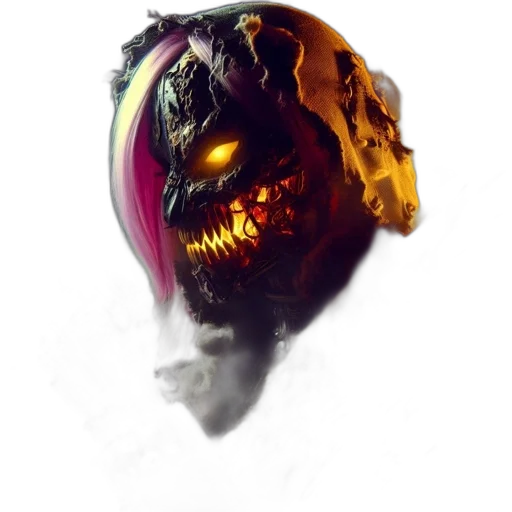 mask, dragon, creature, face transparent PNG cut-out